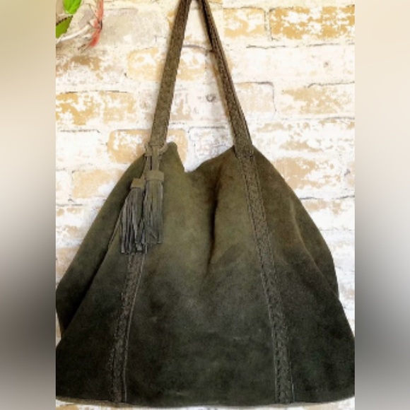 Moda Luxe Handbags - Moda Luxe Suede Purse